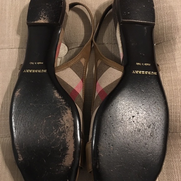 Burberry check flats size 40/9 - Picture 5 of 8